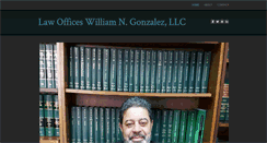 Desktop Screenshot of abogadowilliamgonzalez.com